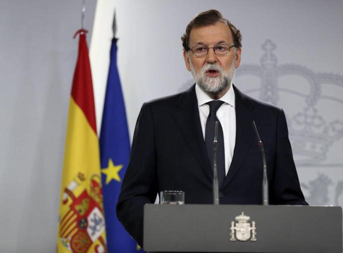 Rajoy dice que la Generalitat está a tiempo de evitar males mayores