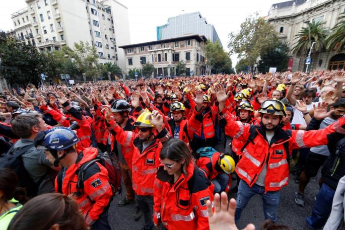 3-O, paro general en Cataluña