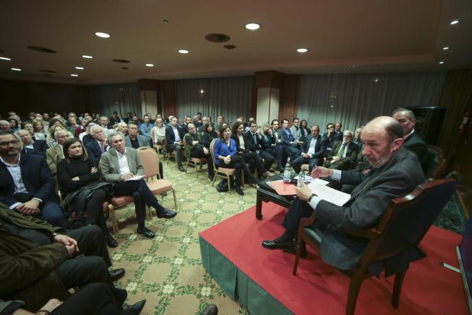 Alfredo Pérez Rubalcaba en Palma
