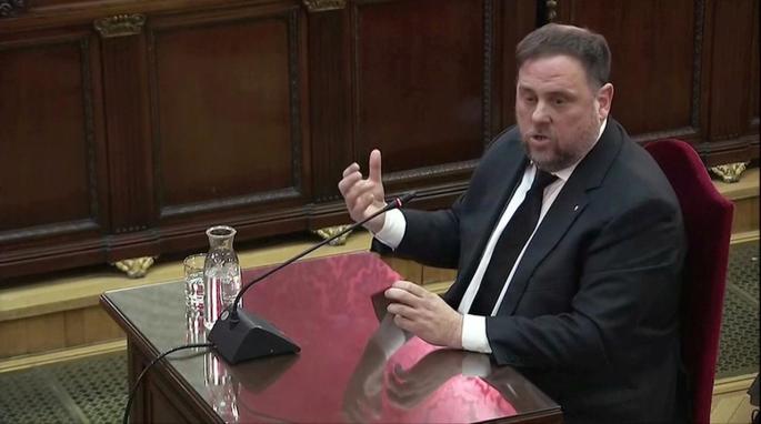 Oriol Junqueras, líder de ERC, en una imagen de archivo