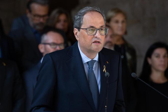 El president de la Generalitat de Catalunya, Quim Torra