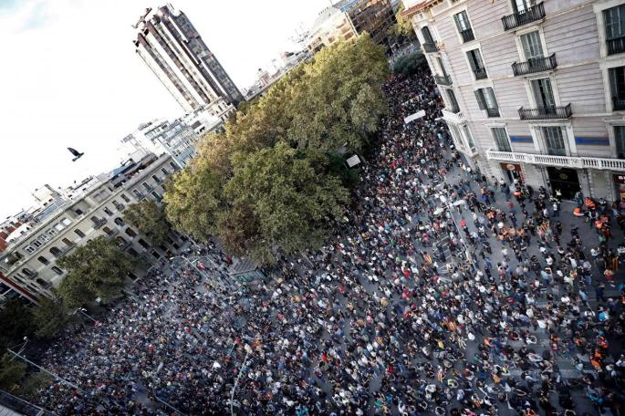 Concentración de protesta de CDR