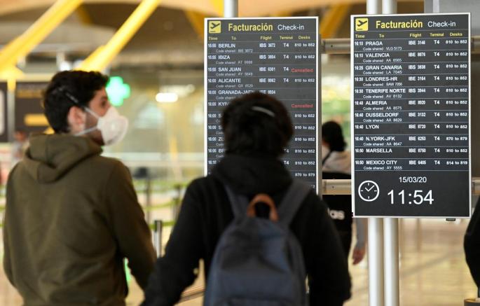 Situación en el aeropuerto de Barajas