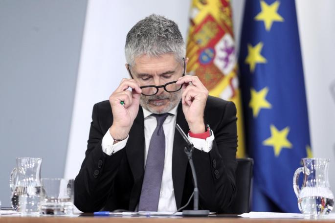 El ministro del Interior en funciones, Fernando Grande-Marlaska