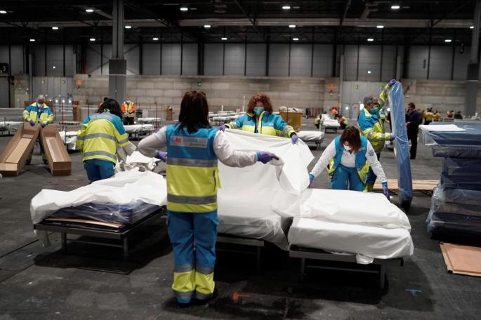 Madrid comienza a habilitar Ifema para pacientes con coranovirus