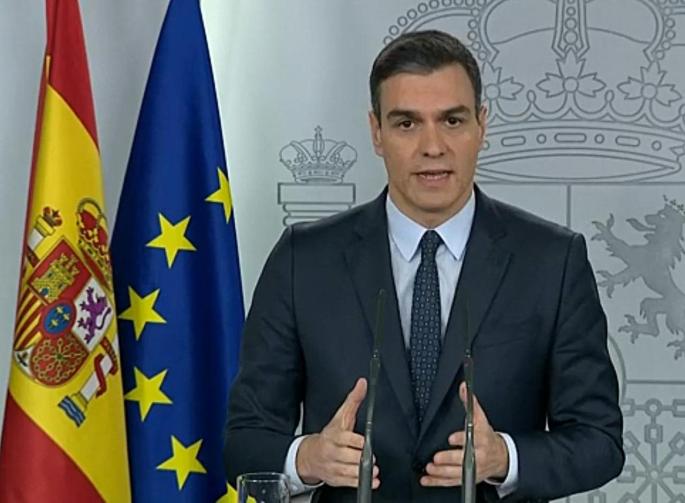 Pedro Sánchez informa crisis coronavirus