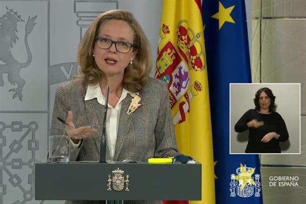 La vicepresidenta y ministra de Asuntos Económicos y Transformación Digital, Nadia Calviño
