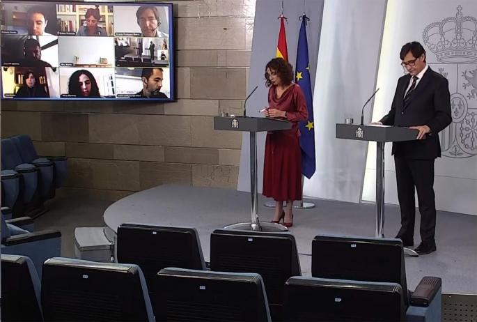 Rueda de prensa tras Consejo de Ministros
