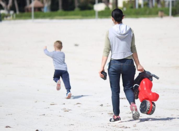 coronavirus paseo con niños