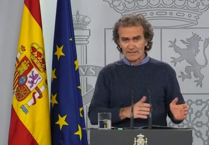 Rueda de prensa de Salvador Fernando Simón