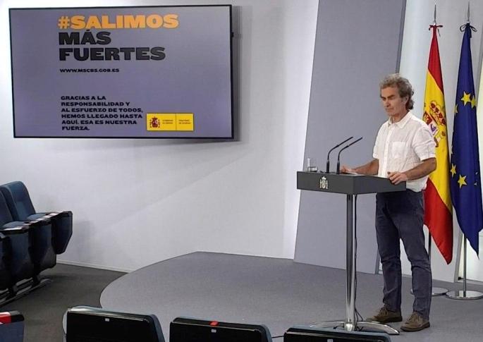 Rueda de prensa de Fernando Simón