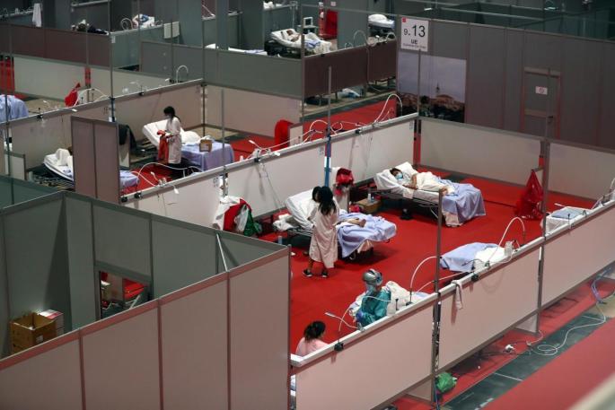 Imagen de archivo del hospital que se habilitó en IFema para enfermos de coronavirus