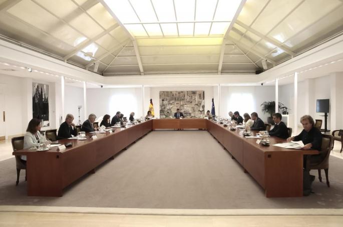 Pedro Sánchez presidente reunión del Comité Técnico para la Desescalada