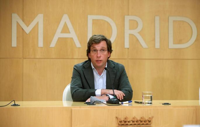 El alcalde de Madrid, José Luis Martínez-Almeida