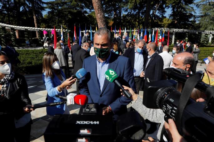 Acto conmemoratido del Día de la Fiesta Nacional en Madrid