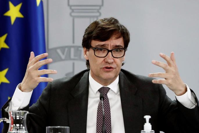 El ministro de Sanidad, Salvador Illa