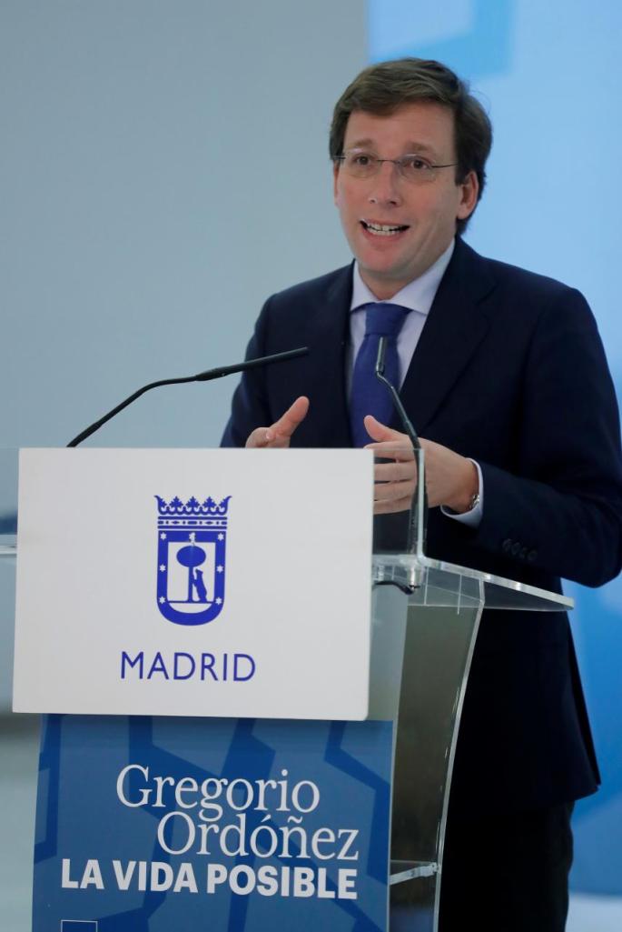 El portavoz nacional del PP, José Luis Martínez-Almeida