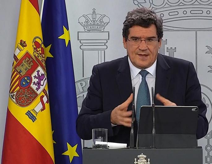 El ministro de Inclusión y Seguridad Social, José Luis Escrivá