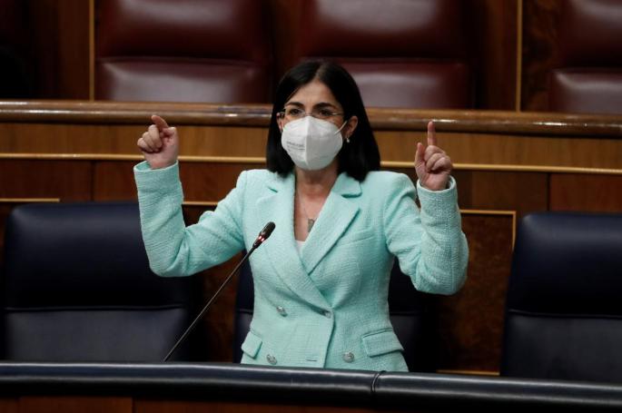 La ministra de Sanidad, Carolina Darias