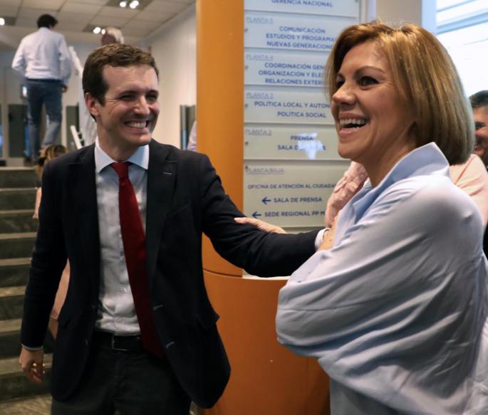 Cospedal y Casado