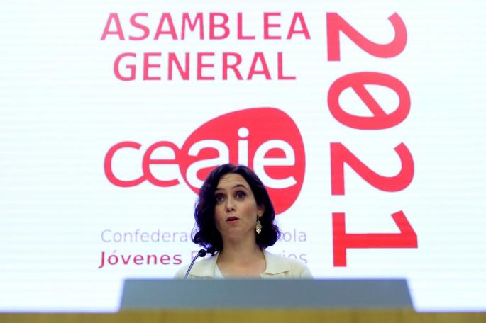 Clausura del Congreso de la Confederación de Jóvenes Empresarios de España