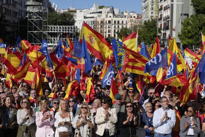 Acto del PP en defensa de la igualdad de todos los espaañoles