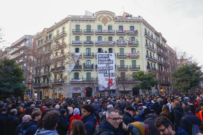 Desahucio en Barcelona