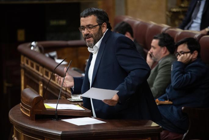Vicenç Vidal, diputado de Sumar Més en el Congreso de los diputados.