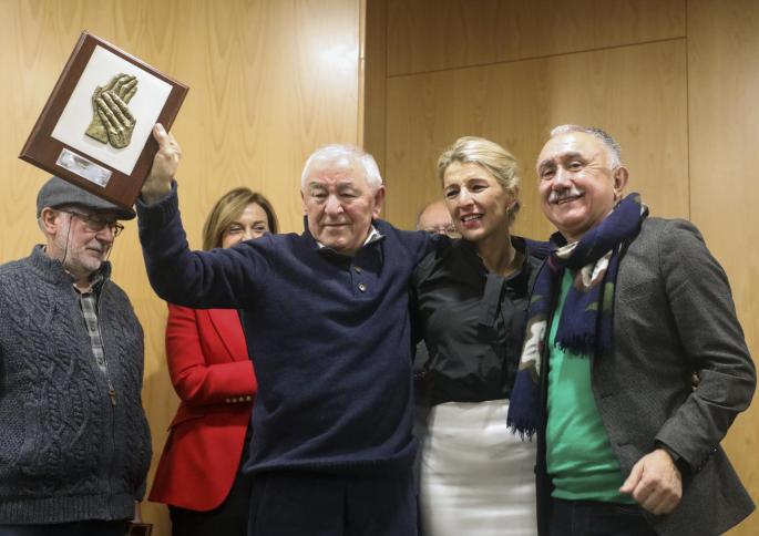 Fallece el veterano sindicalista Suso Díaz, padre de Yolanda Díaz