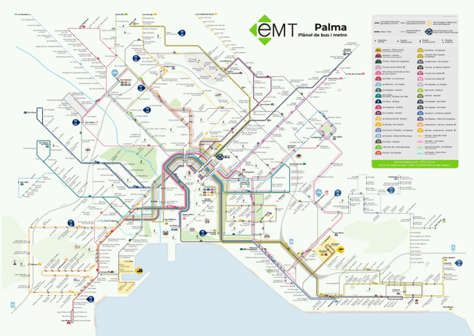 plano de la EMT