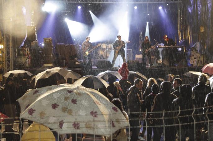 La lluvia ha estado presente en las fiestas de Sant Sebastià muchos años