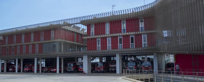 Imagen del parque de Bomberos de Son Malferit