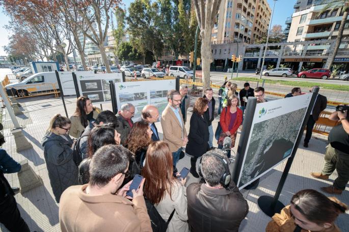 Obras en el Paseo Marítimo de Palma
