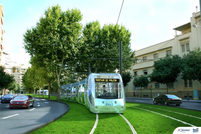 PALMA. TRANVIA.