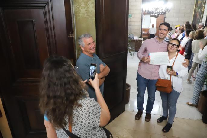 Imagen de archivo de la última toma de posesión de los nuevos funcionarios