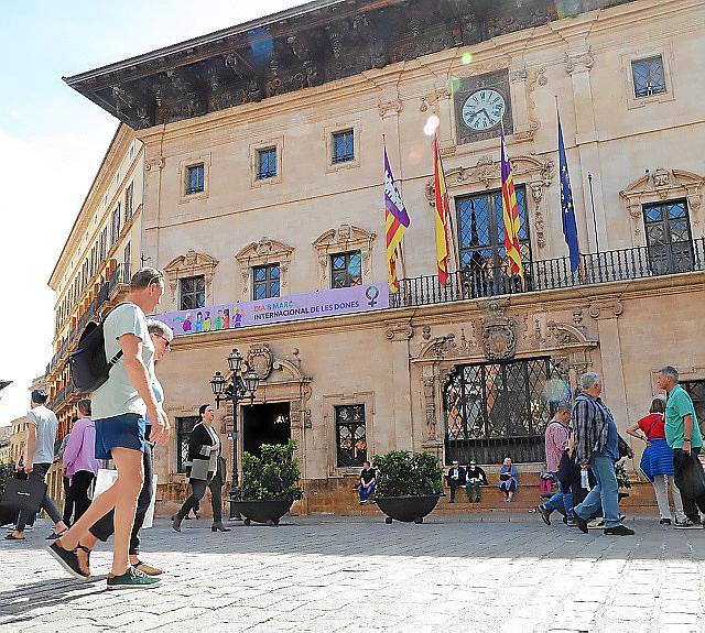 Fachada del Ajuntament de Palma