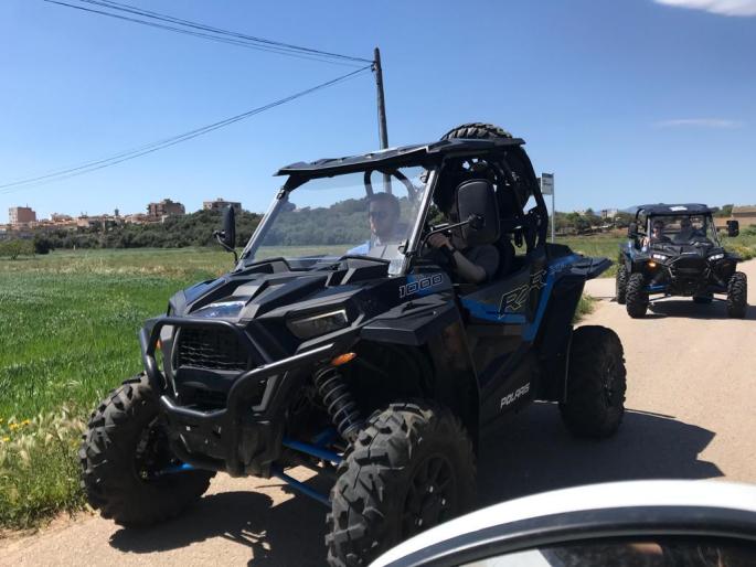 Quad en el Pla de Sant Jordi