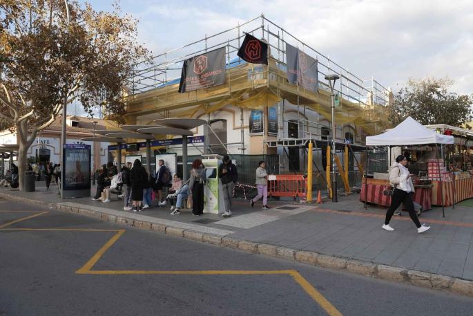 Cort avanza en las obras de la nueva comisaría del Parc de les Estacions
