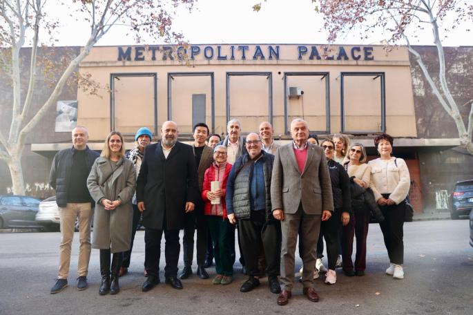 El alcalde de Palma, Jaime Martínez, ha ofrecido una rueda de prensa este viernes para dar a conocer las intenciones del Ajuntament para este emblemático inmueble del barrio.