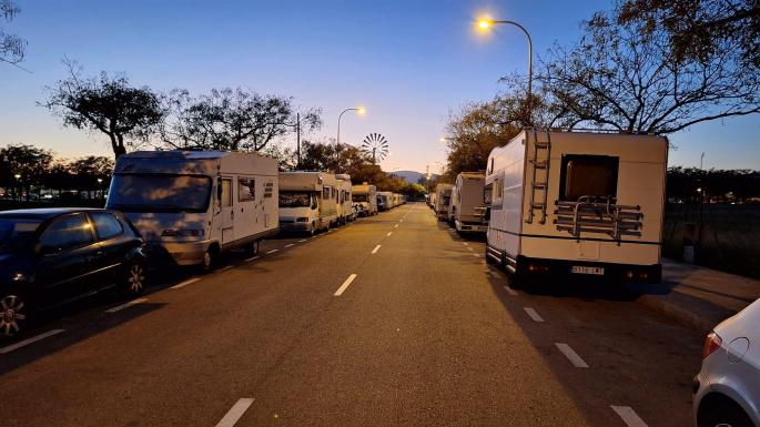 Caravanas en Son Güells