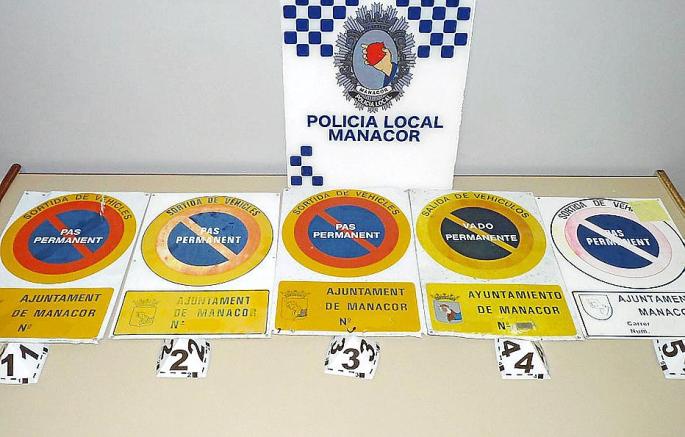 MANACOR - SIETE DETENIDOS POR FALSEAR PLACAS DE VADOS