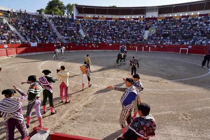 La esencia mallorquina con toque aragonés y caballista brilla en la plaza de toros de Inca