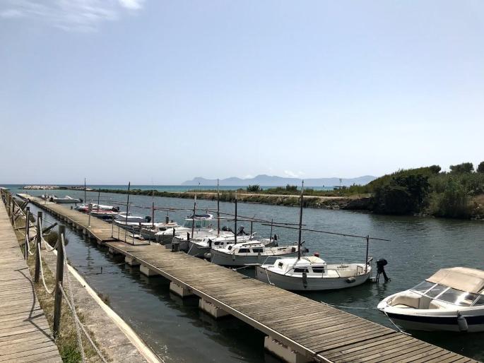 Muelle de s'Oberta en Mallorca