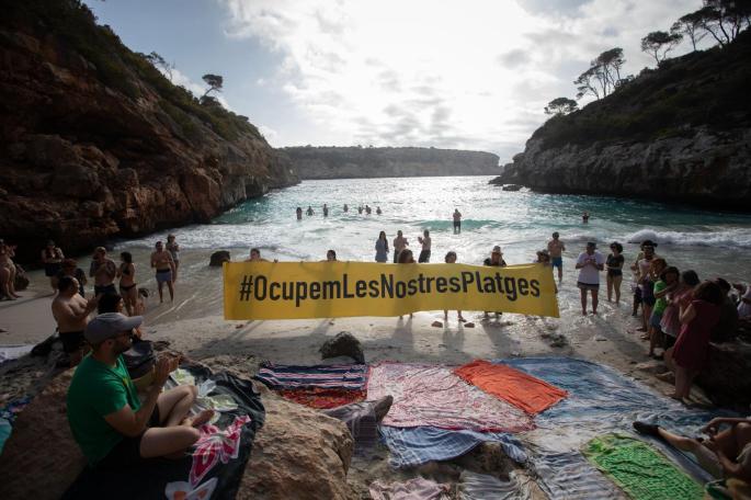 Imagen de la protesta