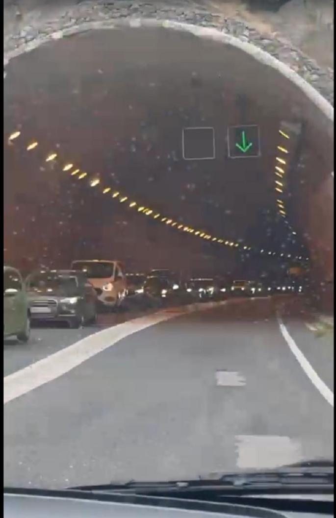 El túnel de Sa Mola sufre un cierre por colapso a dos meses de la ‘plena’ temporada