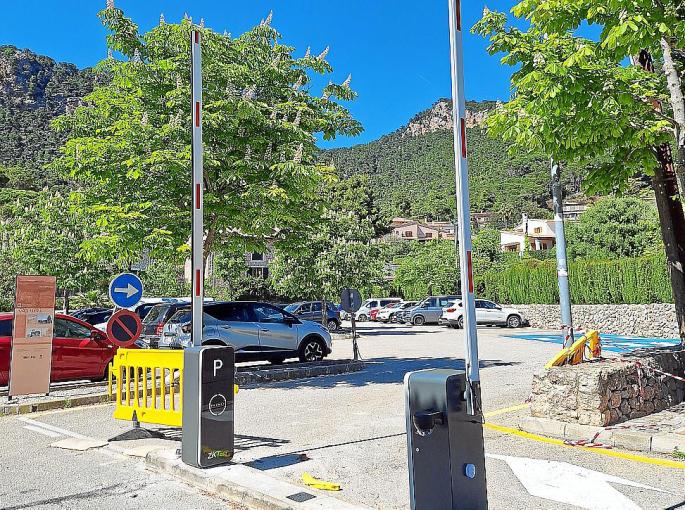 Valldemossa habilita un párking solo para residentes con más de cien plazas