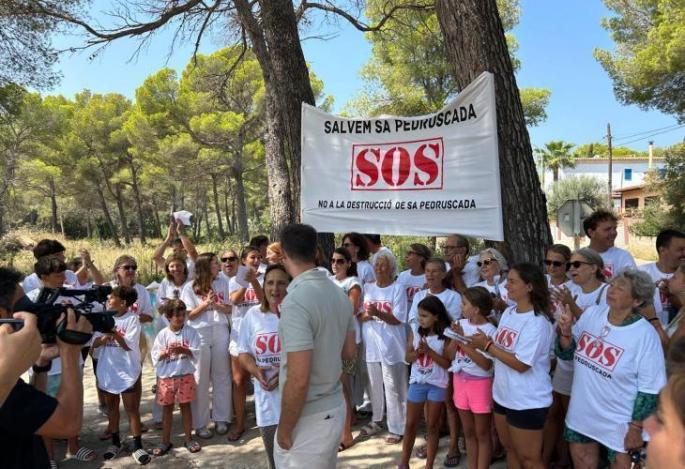 Manifestación Sa Pedruscada