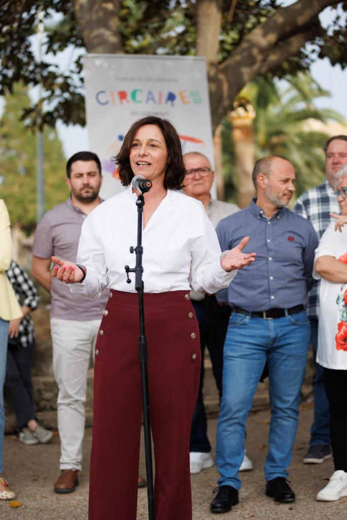 Fina Linares, alcaldesa de Alcúdia