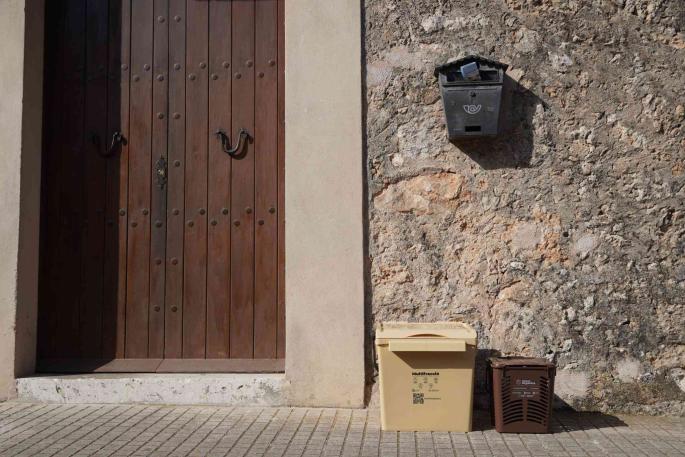 Recogida de residuos puerta a puerta en sa Cabaneta