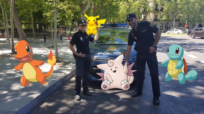 La Policía Nacional da consejos para jugar a Pokémon Go de forma segura